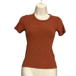 A&F short sleeved sweater, XS